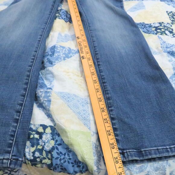 Lee Jeans Women's Modern Series Curvy Bootcut Blue Sz 8M Medium Wash Western - Picture 11 of 12